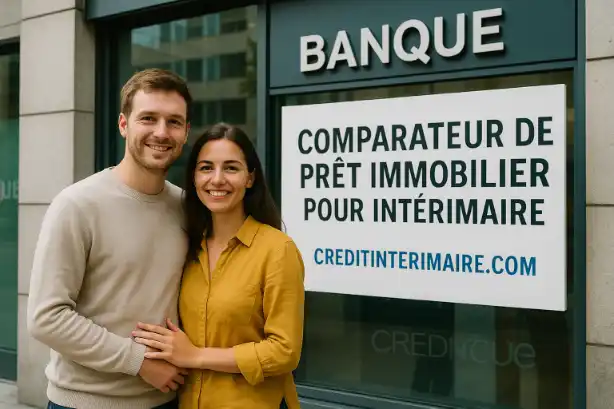 COMPARATEUR DE PRÊT IMMOBILIER POUR INTÉRIMAIRE